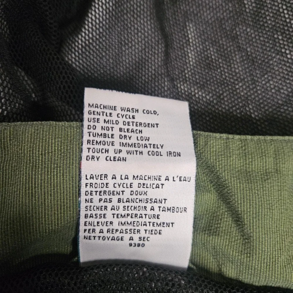 Vtg Adidas Equipment Anorak Jacket Olive Green‎ Half Zip Hooded Mens Medium 90s